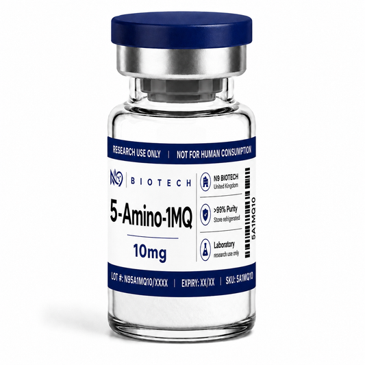 5-Amino-1MQ 10mg lyophilised peptide vial