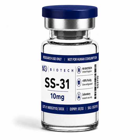 SS-31 10mg lyophilised peptide vial